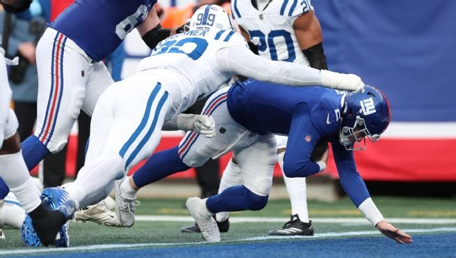 Clash on the Field: Analyzing Colts vs New York Giants Match Player Stats