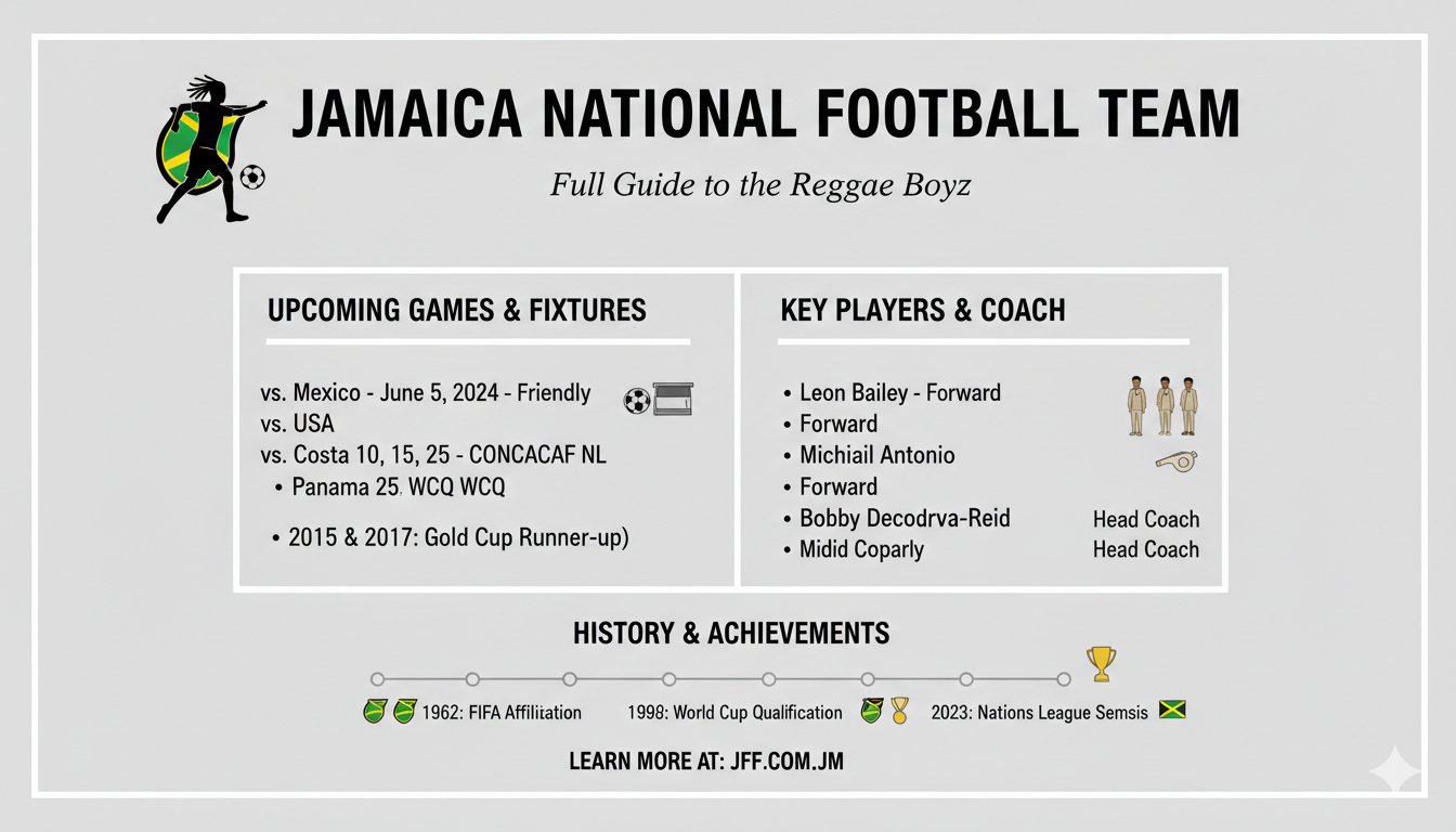 Jamaica national football team games